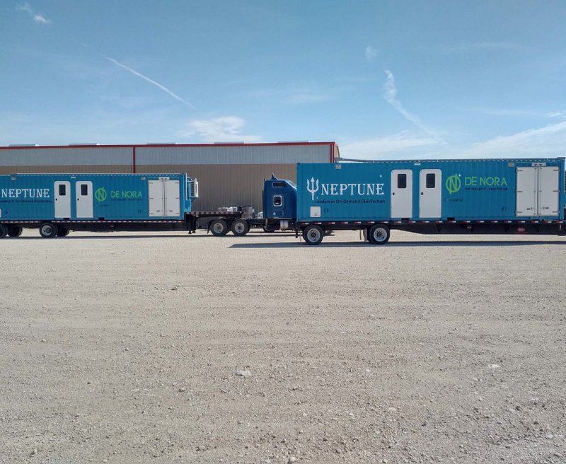 De Nora Delivers Eight ClorTec® Mobile Disinfection Systems to Treat Frac Water in the Permian Basin, Texas, Bolstering Presence in Produced Water Recycling